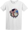 Men's T-Shirt Feel Soft Ren and Stimpy Art The Ren and Stimpy Show Twin Needle Sleeves