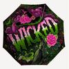 1PC Wicked Automatic Open/Close Umbrella with Windproof, 8-Rib Sturdy Canopy, Durable Ribs, Fashionable Design, Outdoor Accessory, Fun Prin, Holiday G
