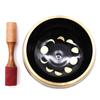 Singing Bowl Set Moon Phase Black 14cm