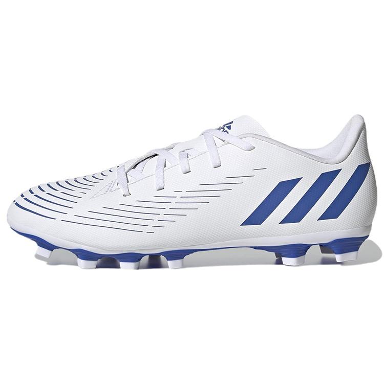 adidas Predator Edge.4 FG White Hi-Res Blue Men s GW2356 EU 41⅓