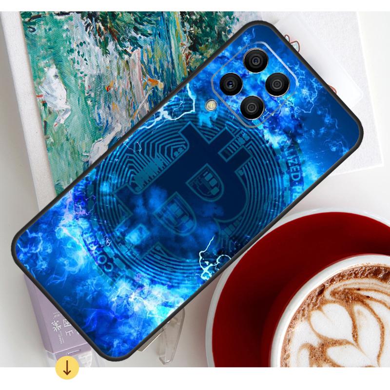 Bitcoins Coin Case For Samsung Galaxy M15 M21 M31 M55 M56 M36 M16 M06 M13 M33 M53 M12 M32 M52 M14 M34 M54