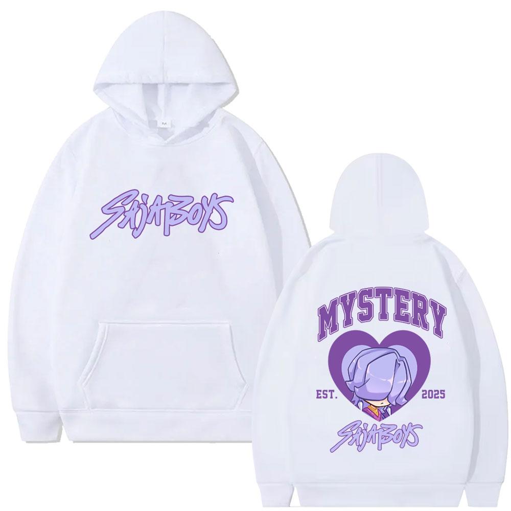 Kpop Demon Hunters Saja Boys Graphic Hoodie Men Women Fashion Cartoon Trend Hooded Tracksuit Man Oversized Fleece Hoodies