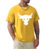 Dwayne Johnson Byk Brahma Tatuaż Czarny T-shirt Koszulka Kreskówkowa Męska Unisex Nowa Modna Koszulka Darmowa Wysyłka Zabawne Topy