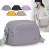 Multi-Compartment Large Capacity Shoulder Bag Women's Lightweight Nylon Bag Shoulder Crossbody Small Square Bag