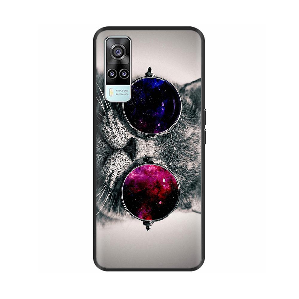 Für Vivo Y33 V2057 Hülle Silikon Weiches TPU Handy Rückabdeckung für Vivo Y33 4G Hülle für vivoY33 Y 33 2021 Coque Fundas Para Bumper