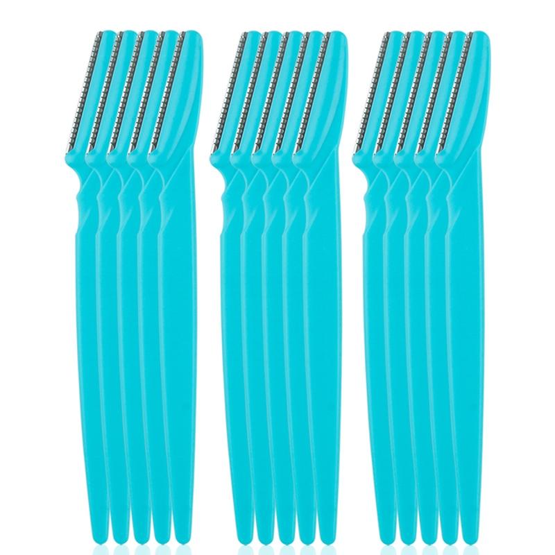 5/10/15Pcs Eyebrow Trimmer Safe Razor Face Body Hair Removal Shaver Blades Woman Eyebrows Shaping Knife Makeup Tools