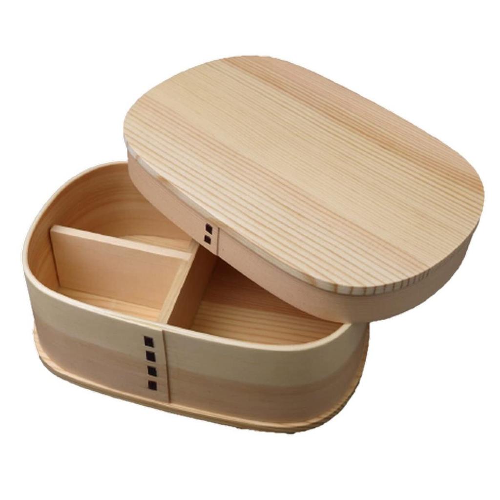 Bento Box with 19cm X X Natural Current Model J-kitchens Rice-Retention Function, 12.5cm 6.8cm, 700ml, White,