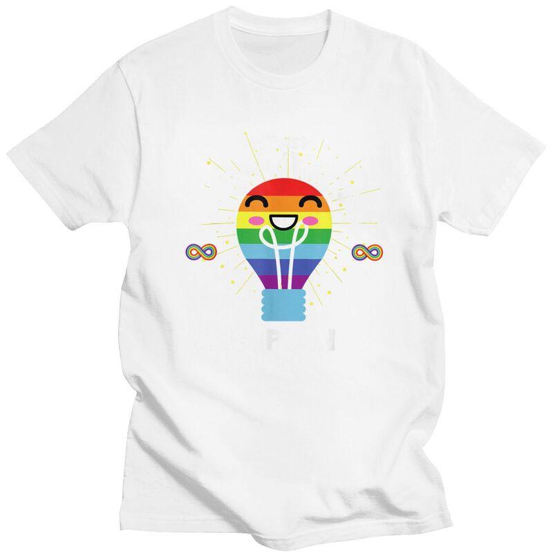 Acceptance Autism Awareness Quotes Tshirt Short Sleeves Fashion Casual Graphic Clothing Loose Oversized 100 Cotton Tee Tops