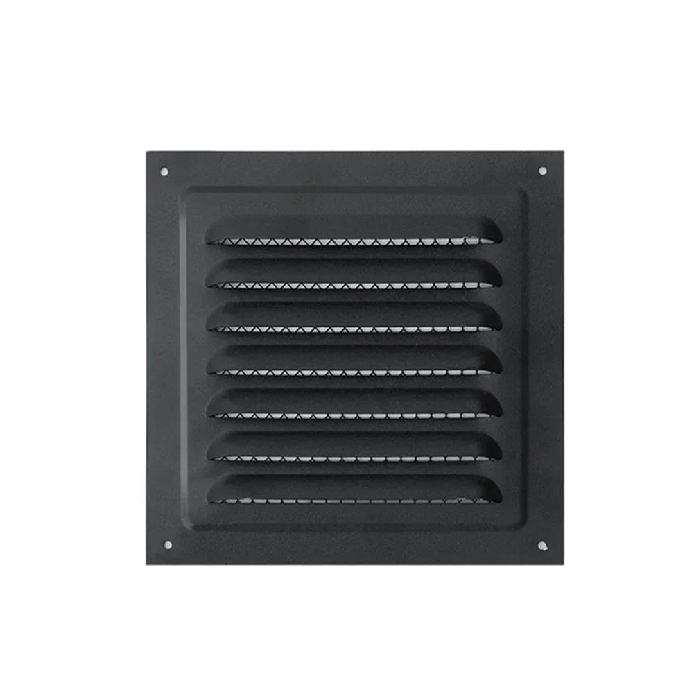 Square Ventilation Grille Return Grille With Protective Grille HVAC Electric Box Heat Dissipation Louver Panel Replace