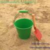 Children's Beach Toy Set: Iron Shovel and Bucket for Sand and Gardening