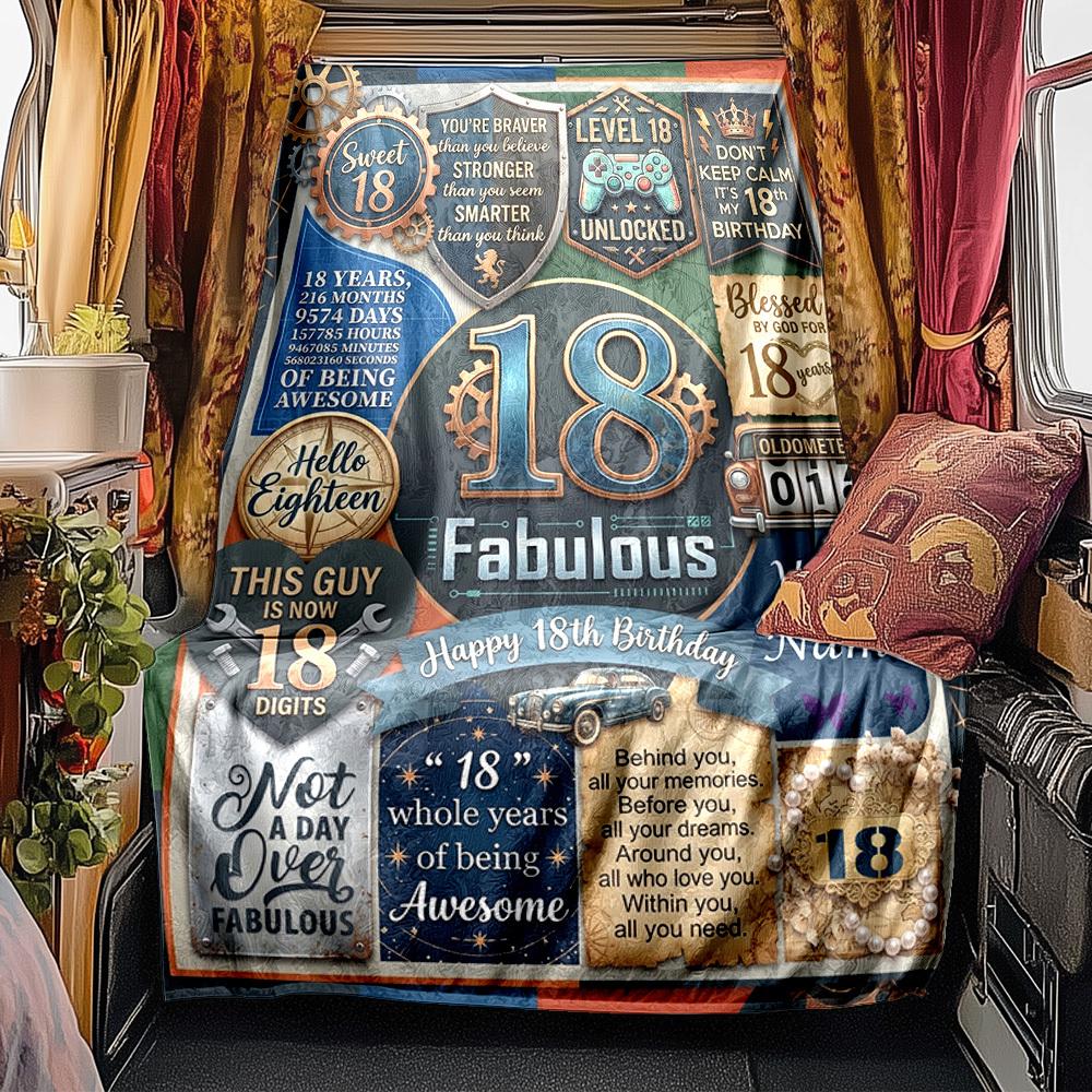 2026 Future Belongs You Graduation Celebration Blanket Personalized Name Soft Comfortable Stylish Blanket Car Blanket Perfect For Travel Camping