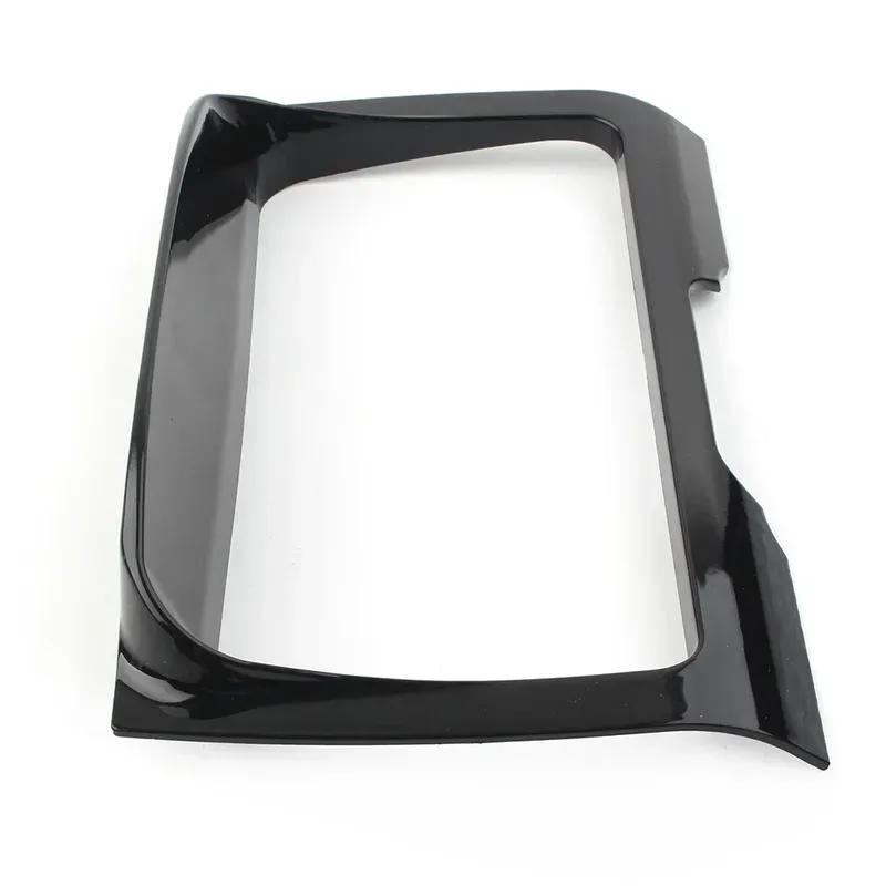 For Harley Vivid Black Radio Trim Bezel Center Stereo Accent Cover Trim Frame 2014- Electra Glides/Street & Tri Glides