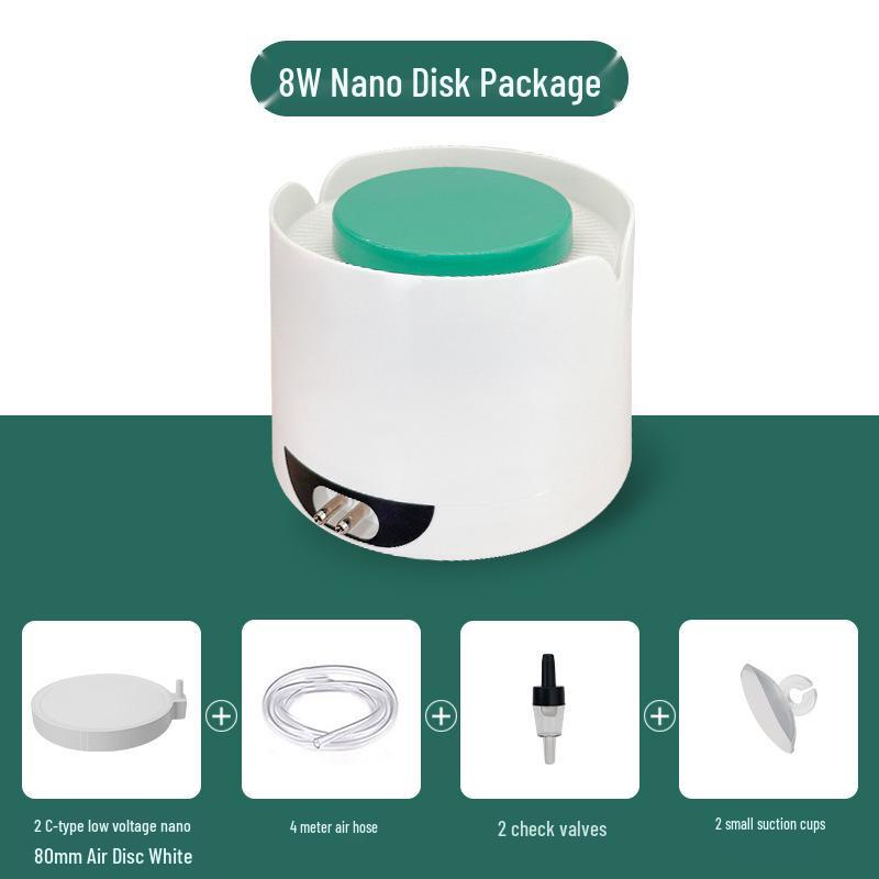 Ultra-Quiet Bedroom Oxygen Pump for Home Aquariums and Small Fish Farms