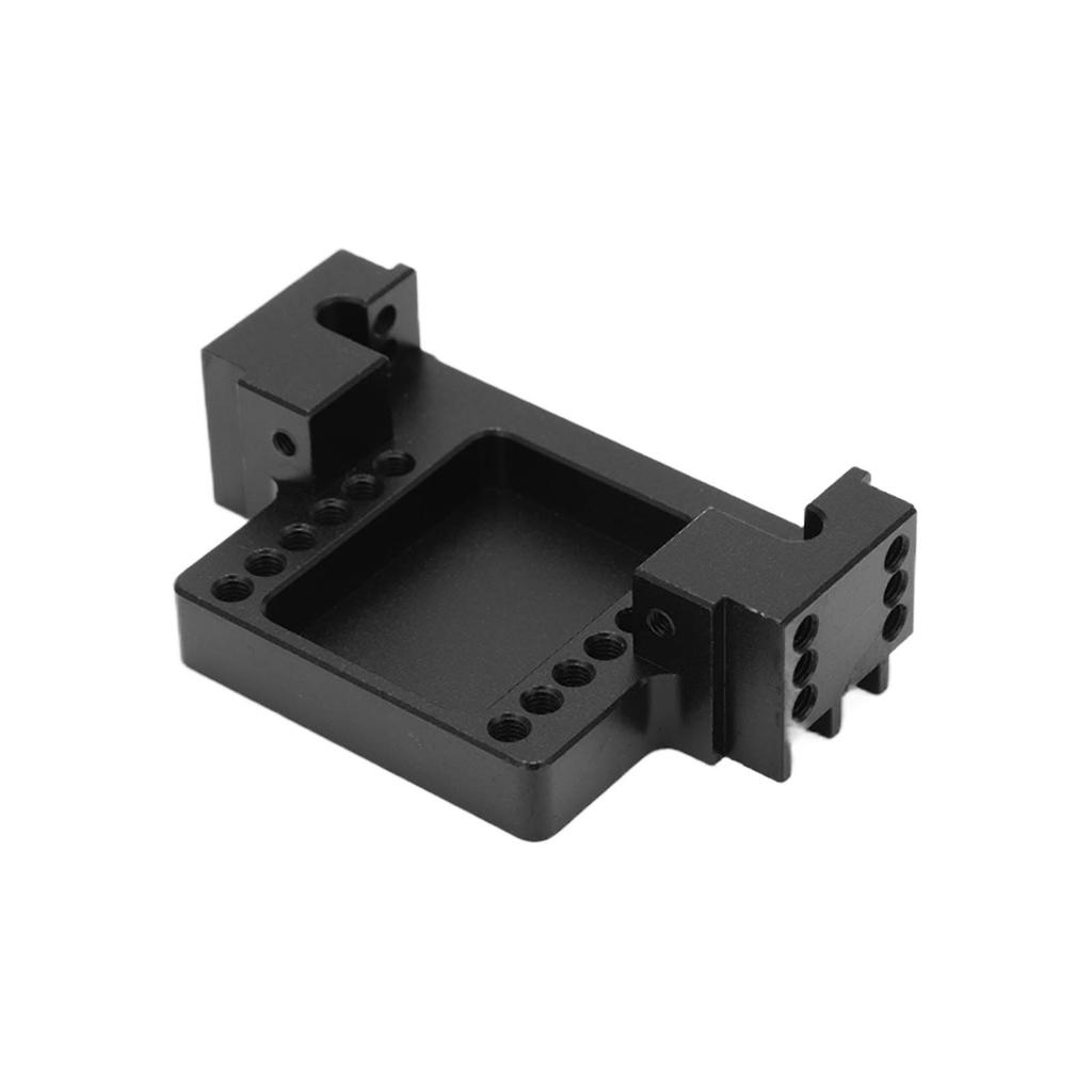 114 Metal Front Cross Beam Aluminum Alloy Movable RC Truck Assembly for Tamiya RC TruckBlack