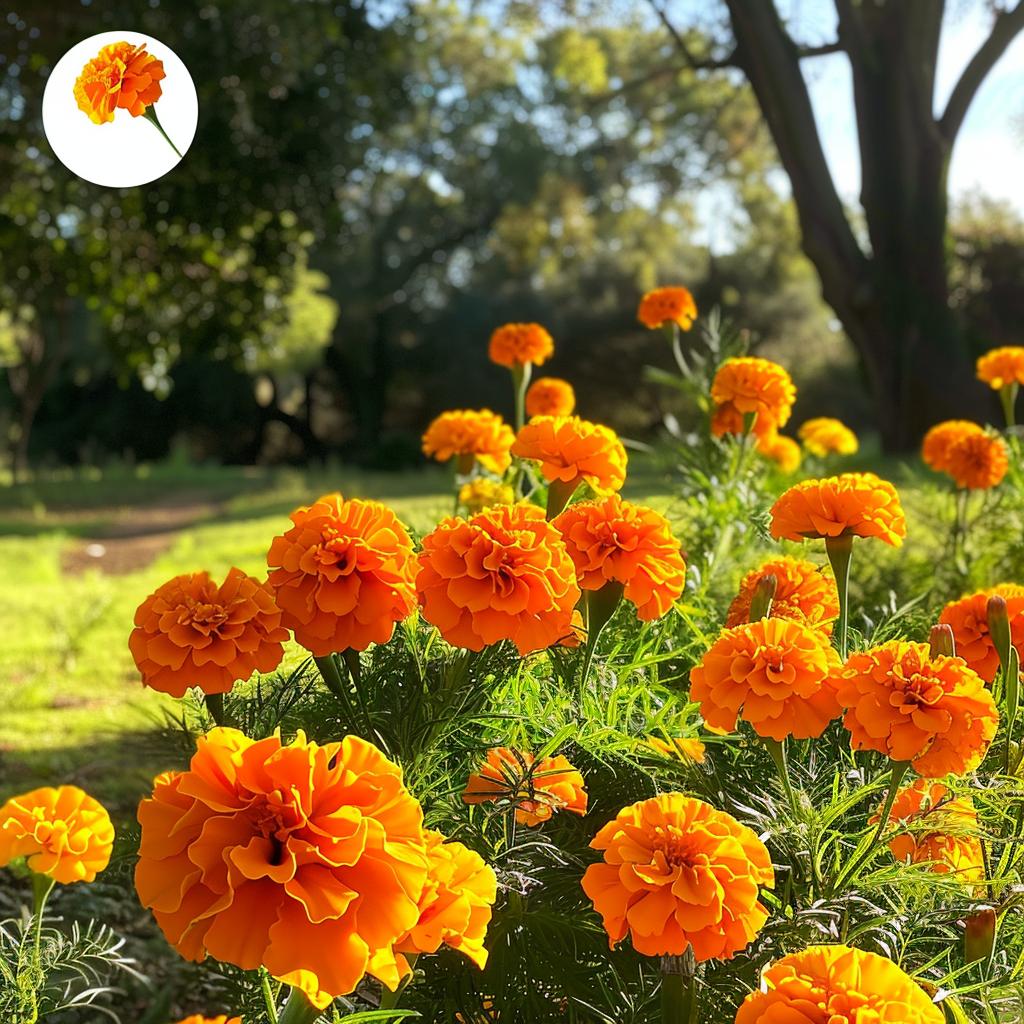 150 Marigold Seeds - SemiWild Permaculture