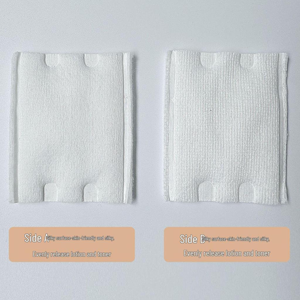 Bagged Salon-Grade Thick Disposable Makeup Remover Pads - 100 Count