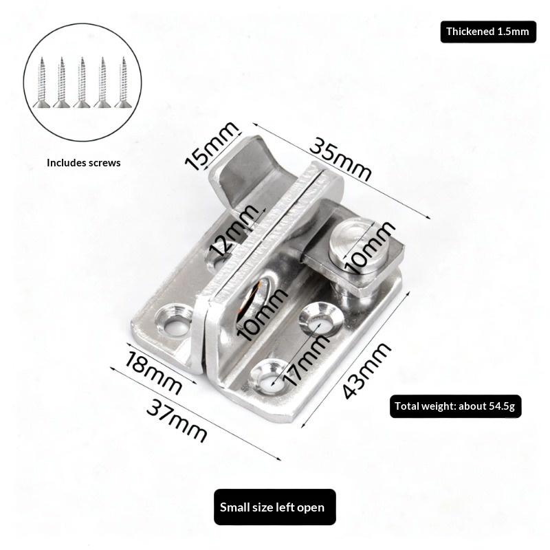 Flip Latch Gate Latches Slide Bolt Latch Safety Door Lock Catch For Barn Cabinet Pet Cage Garden Bathroom Garage Window Slid