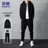 Men's Casual Sports Hooded Sweatshirt & Sweatpants Set