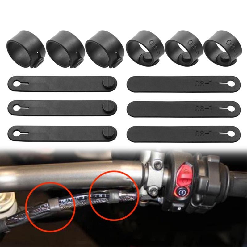 Reusable Cable Ties, Adjustable Rubber Cord Organizers Charge Cord Management for Motorcycle Line Headphone Data Cable