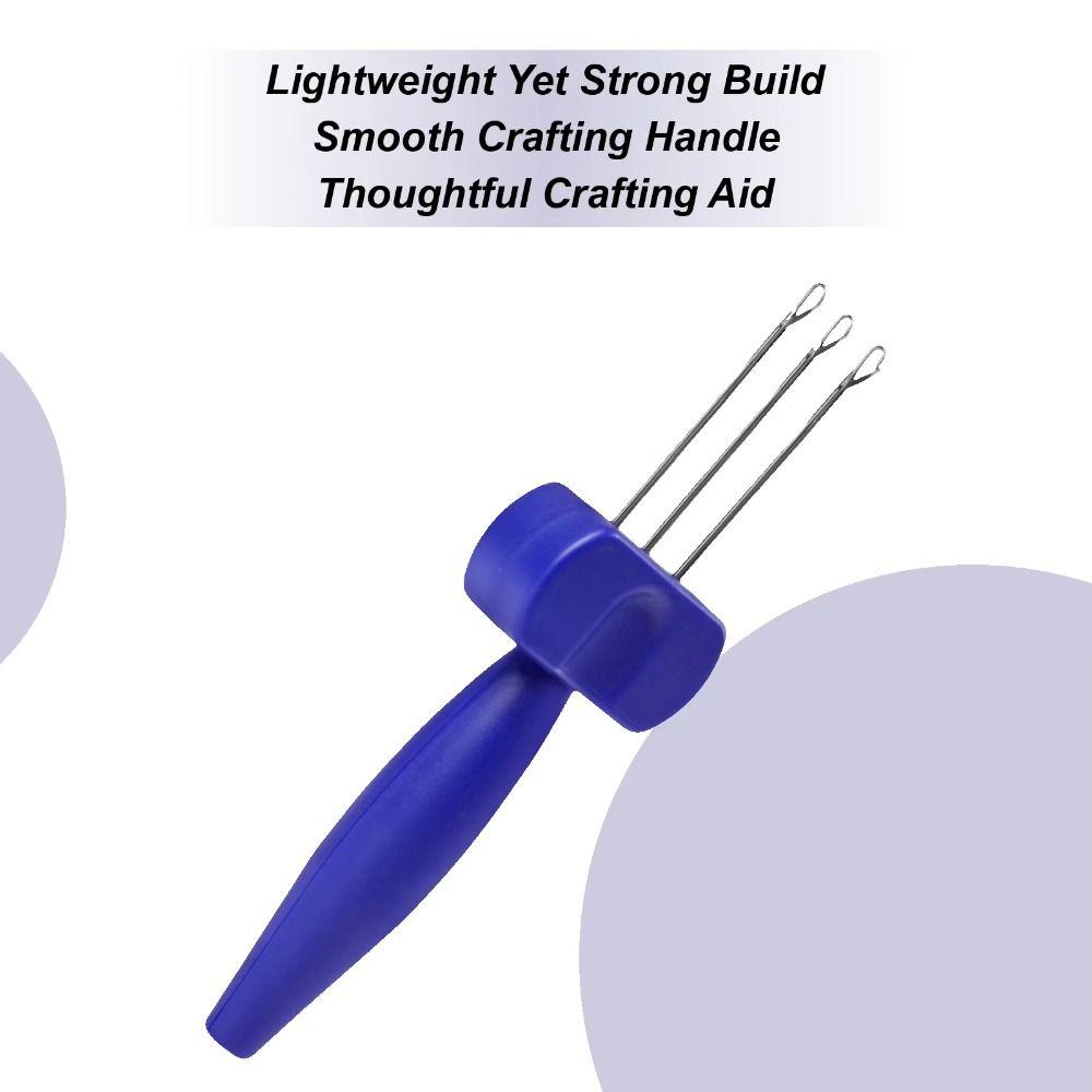 Ergonomiczny Uchwyt Szydełko Narzędzie Przenośny Sznurek Narzędzie do Robienia na Drutach Lekka Igła do Robienia na Drutach Brzegowanie