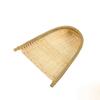Lightweight Natural Handwoven Tasteless Trendy Handmade Vegetable Storage Tray Bamboo Basket Kitchen Supplies Dustpans