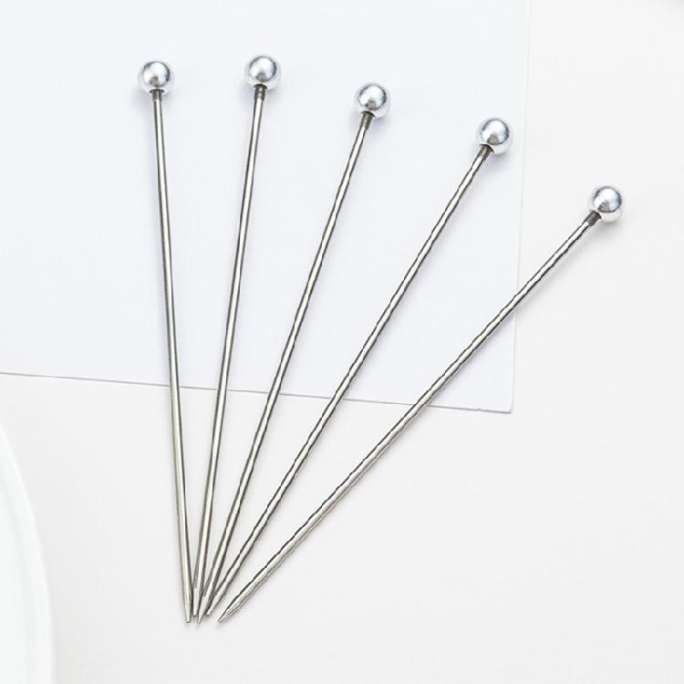 6pcs Cake Testing Needle Set Cupcakes Probes Pastry Accessories Stainless Steel Muffins Doneness Tester Kitchen Tool