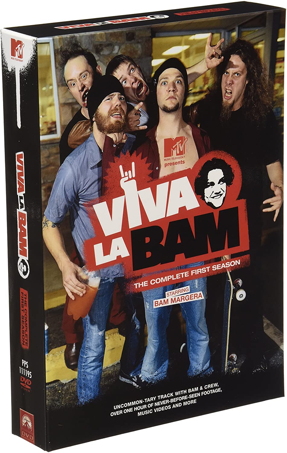 

DVD DVD - Viva La Bam 1st Season PPS11195 Japan ObiMovies & DVD Used