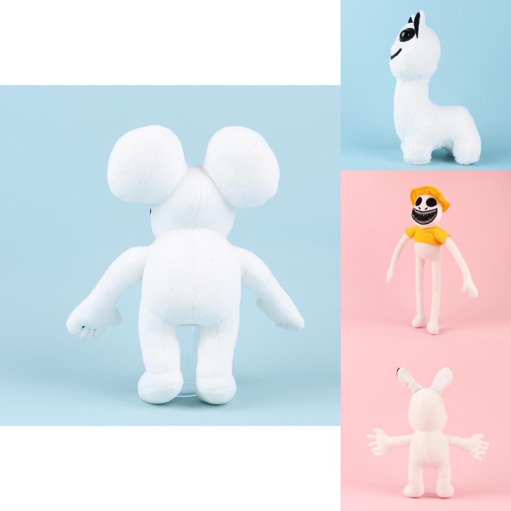 Zoonomaly Zoo Guard Exceptional Rabbit Cat Plush Toy 10*16*28cm Short Hair Stuffed Animal