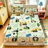 3pcs Cartoon Panda Printed Chipless Bed Sheet Set In Multiple Sizes, Soft Bed Cover, Bedroom Bedding Decoration, Gift Bedding
