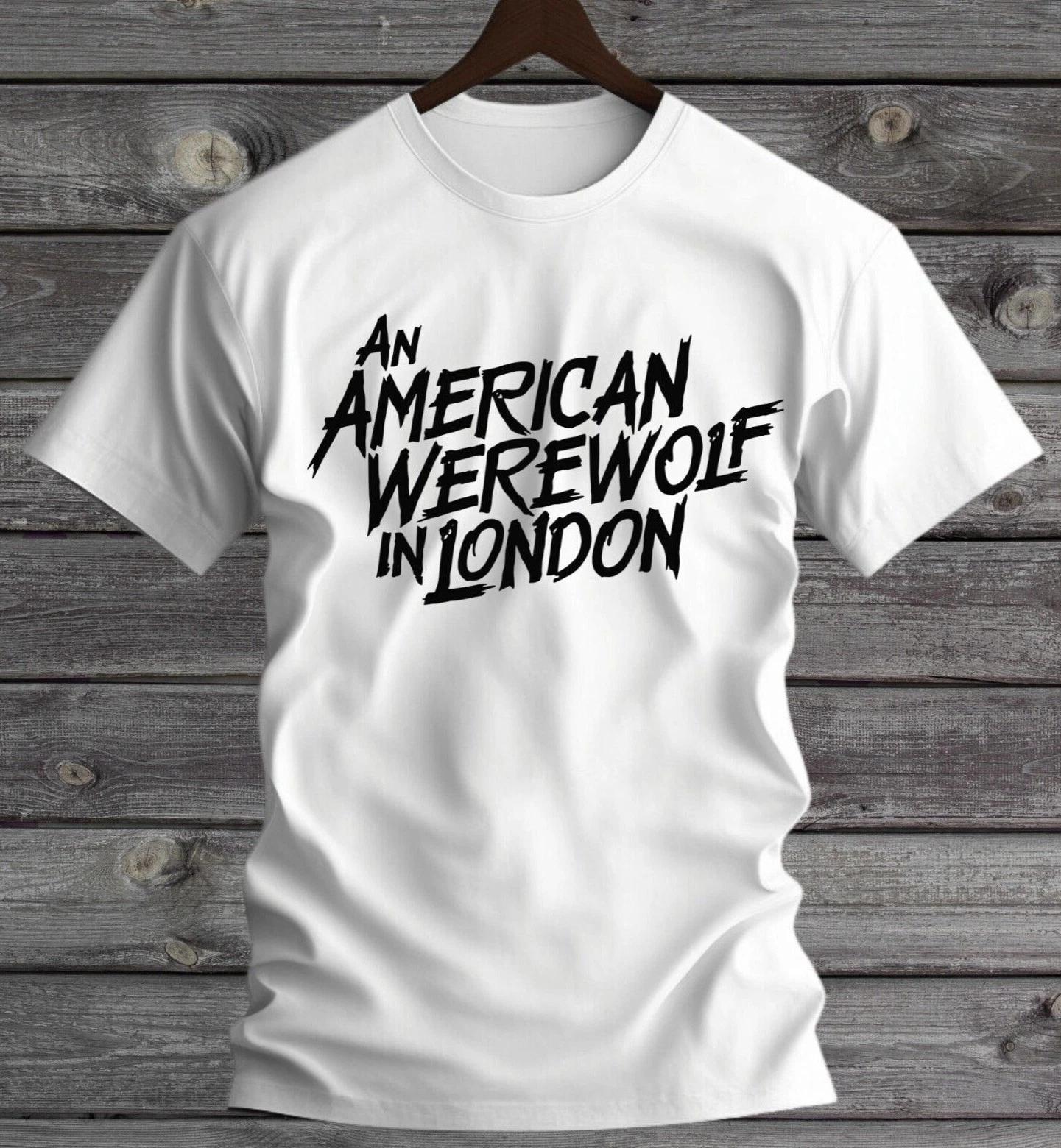 An American Werewolf in London Movie T-Shirt White S-3XL XXXL