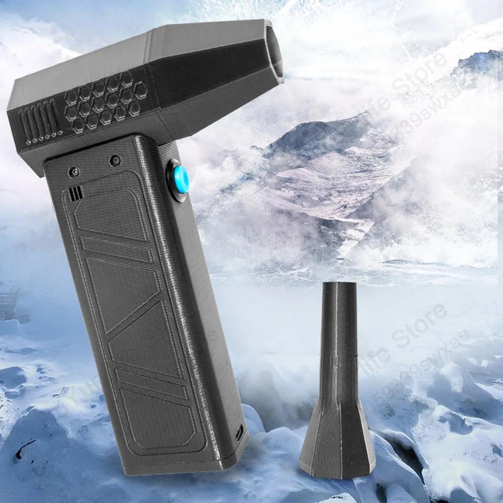 140,000RPM Air Blower Turbo Jet Fan Electric Power Display Handheld Mini Dust Cleaner High Speed Duster Gun Cleaning Tool Fan