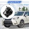 UXCELL No.11109AA093 Engine Oil Pan Oil Pan Sump Transmission Oil Pan for Subaru Forester 1999-2005 Iron Black