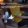 Minimalist Creative Foldable Car Cup Holder with Multi-Functional Tissue Box and Armrest Storage Box