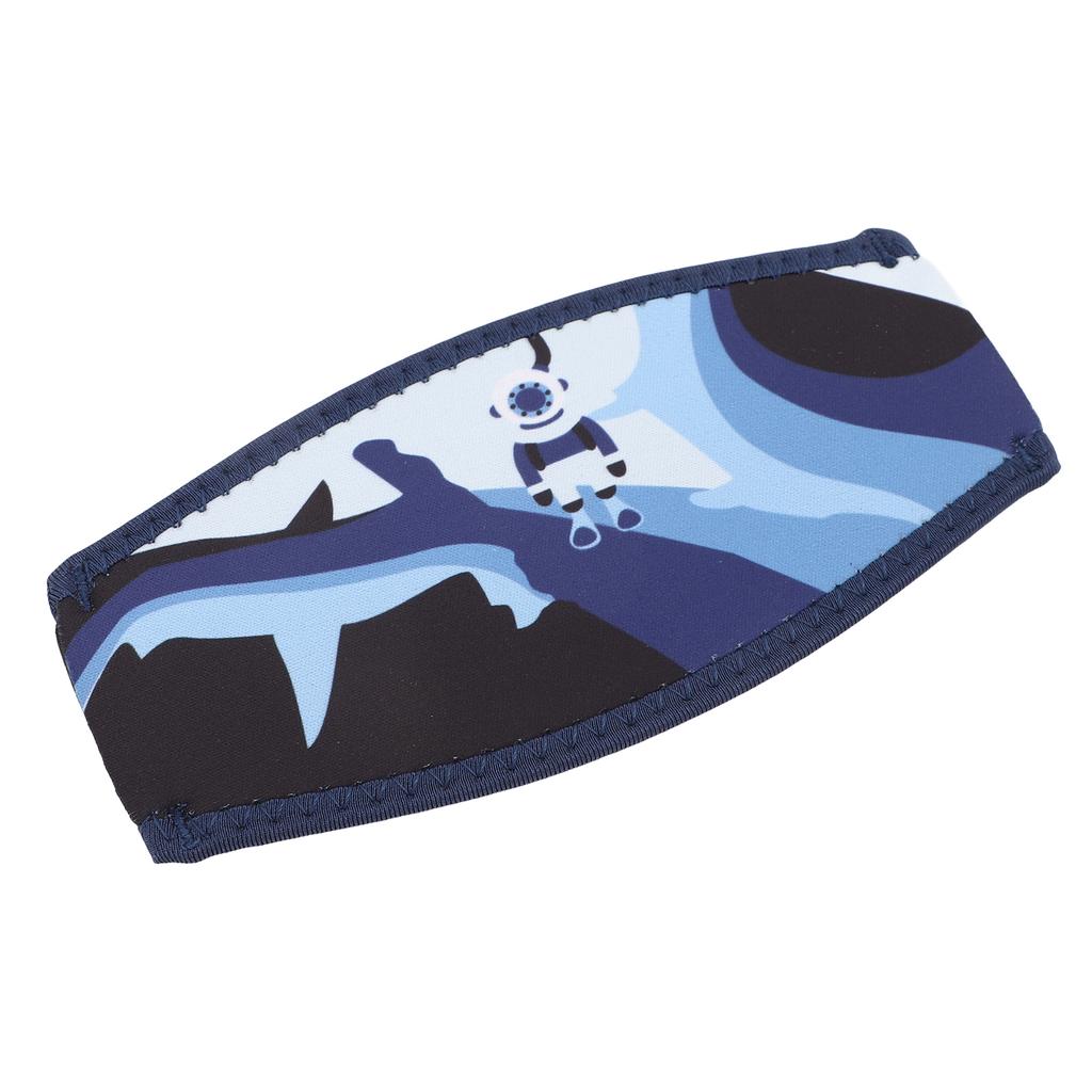 Diving Face Cover Strap Professional Double Layer Waterproof Neoprene Diving Goggles Hair Protector for Dive Snorkel