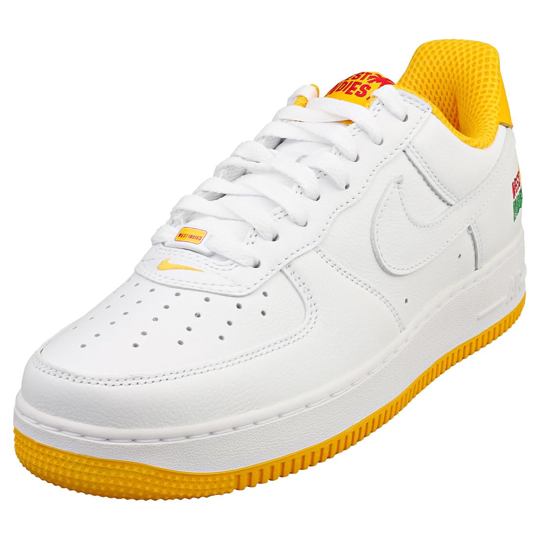 

Nike Men s Retro, White/White-University Gold, 9.5