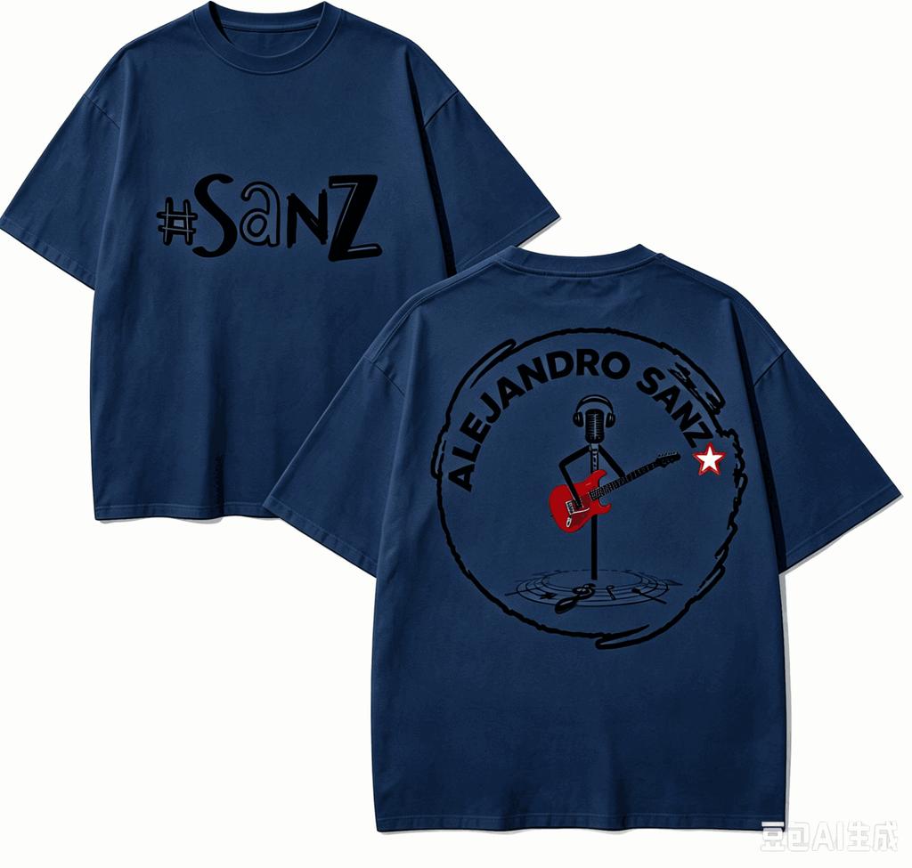 Alejandro Sanz For Fan Gift Tshirt Unisex Unisex Harajuku Oversizedunisex Short Sleeve Streetwear High Quality Couples Comfortable