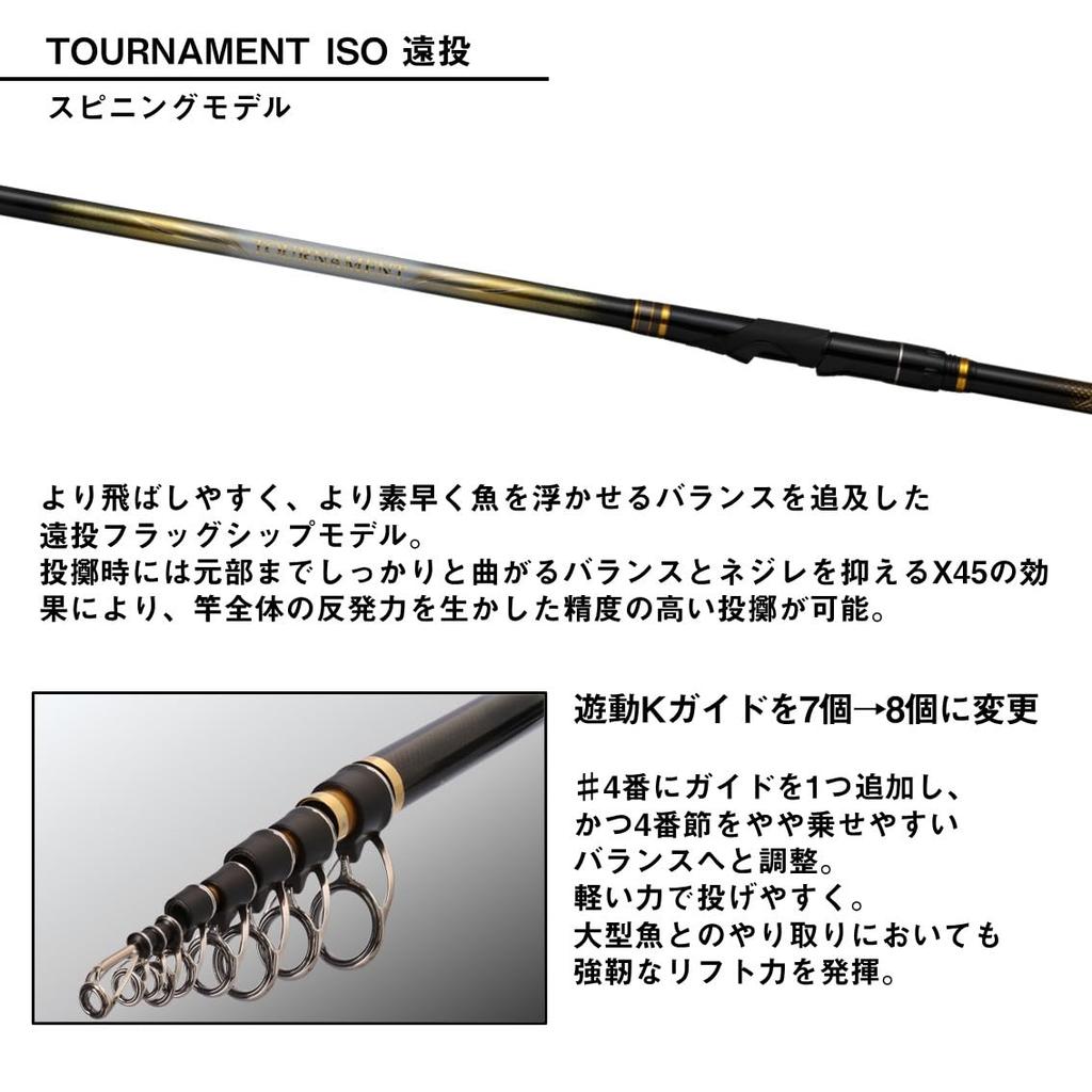 Daiwa Tournament Iso Rod 3-53 Long Cast K
