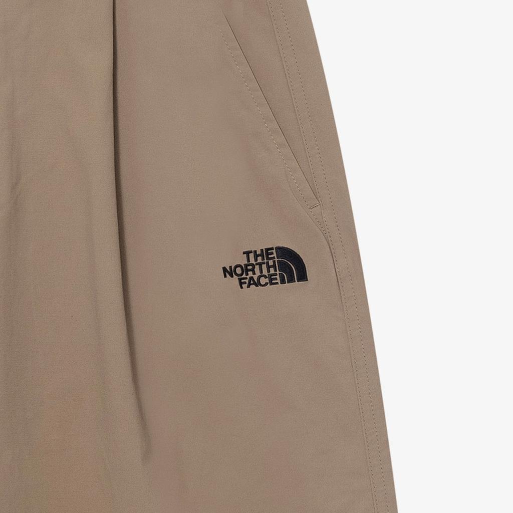 The North Face Solid Logo Three-Quarter Casual Shorts Men Shorts Camel NS6NR03M