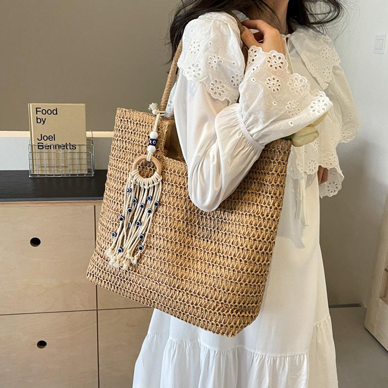Large Capacity Bag Women's Straw Tote Bag