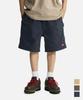 Mideueobdeiteu Relaxed Canvas Banding Shorts Pants Blue