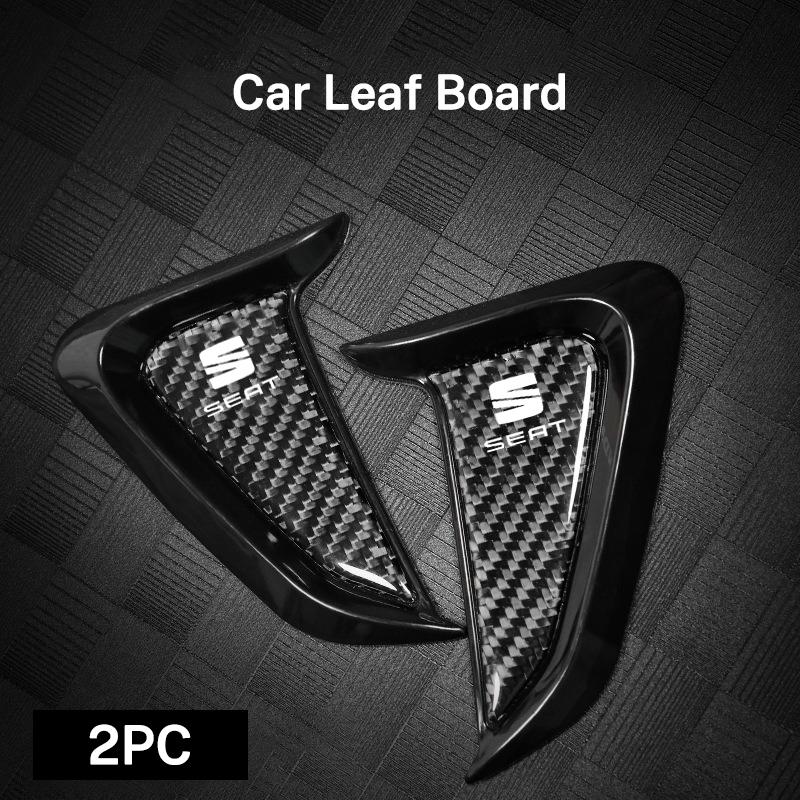 wszp1 2pcs Car Side Fender Vent Air Fender Cover Trim Accessories For Seat Ibiza FR Ateca Altea Leon Alhambra Exeo Arona Toledo Cupra