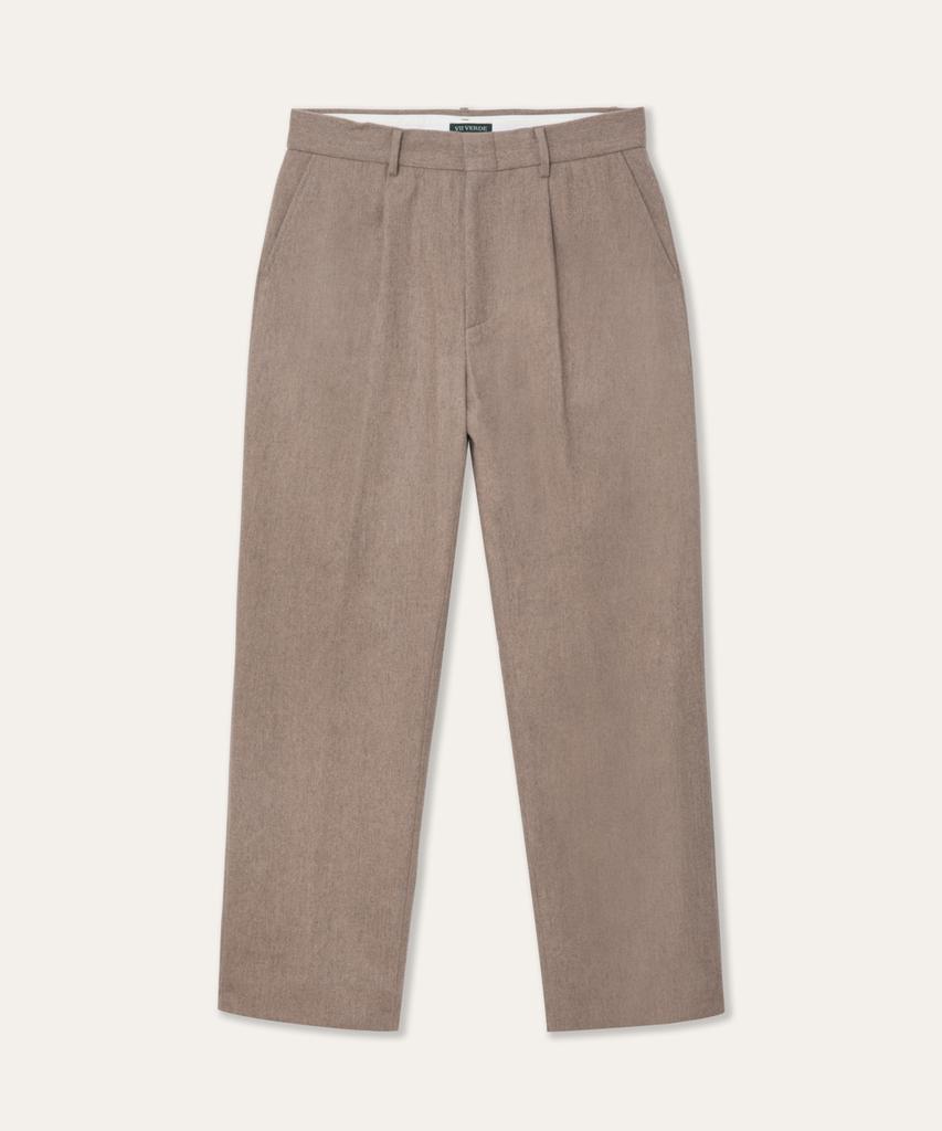 Bibeleude Classic Wool Trouser Brown