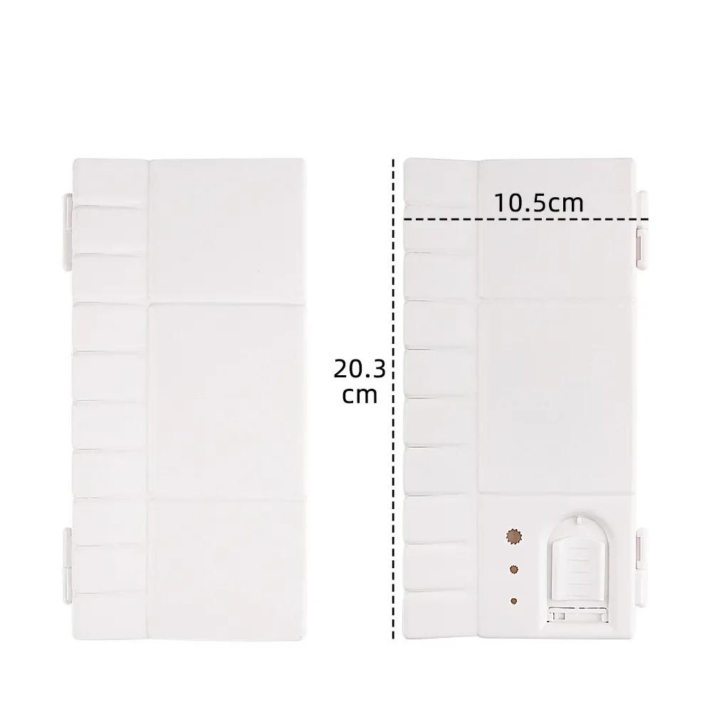 25Grid Folding Watercolor Palette Watercolor Paint Tray Box Renovate Cover Pigment Box Painting Tool Artistic Supplies