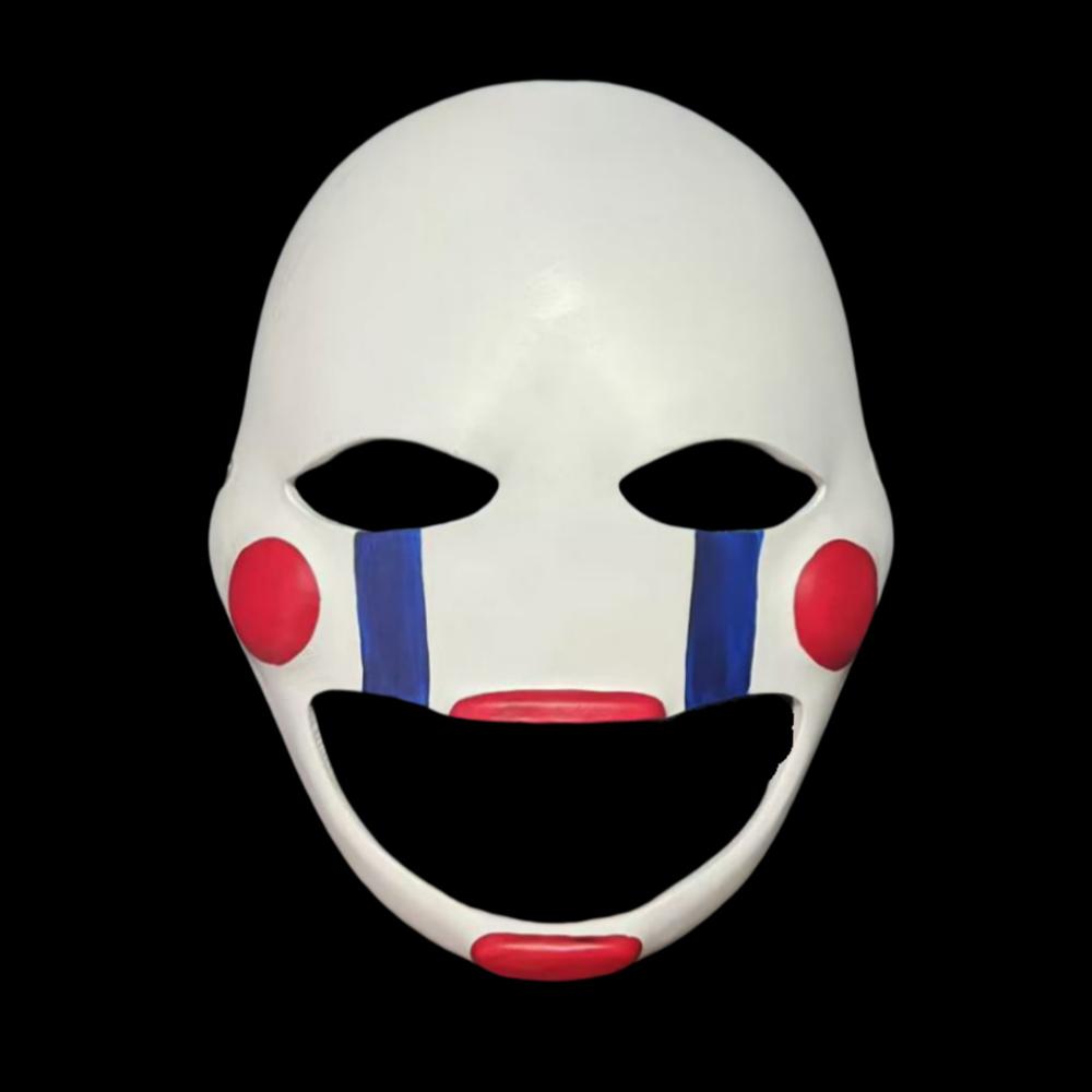 Halloween Die Puppenmaske Rotes Blaues Gesicht Boutique Harz Clown Joker Masken Five Nights Horror Cosplay Requisite Party Sammelobjekt Dekorieren