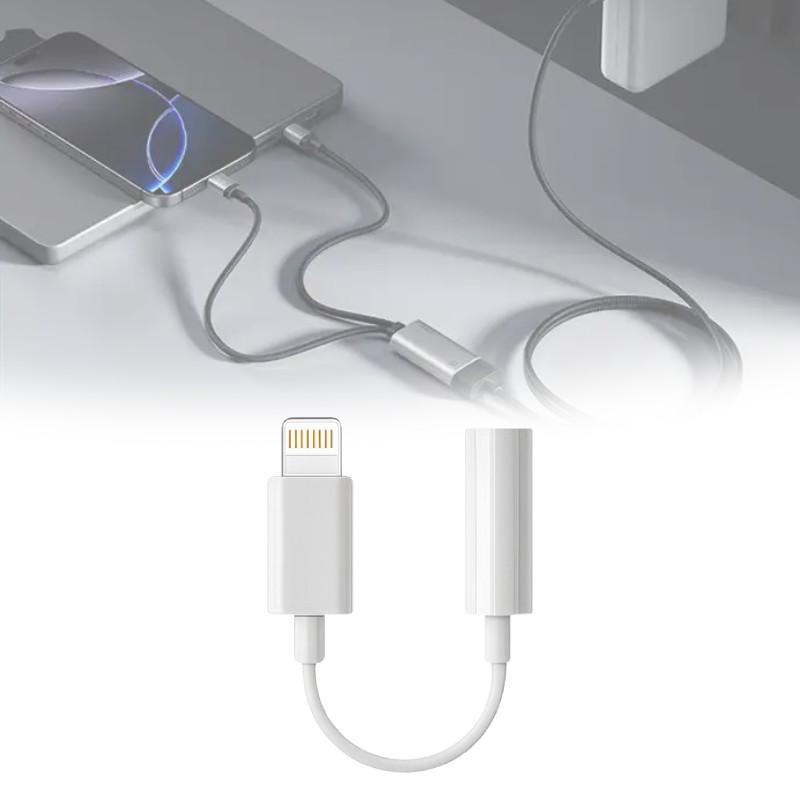 Lightning To 35mm Mobile Phone Headphone Jack Adapter Multi Functional Supplies