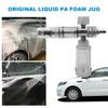 100ml Liquid Foam Sprayer Adjustable 4500PSI Water Foam Pot with 1/4 Inch Quick Connector Foam Spray Pot Car Wash Accessories