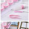 5 Pairs Contact Lens Case Eye Contact Lens Box Women Travel Contact Lenses Case Soak Container Lenses Box For Beauty Pupil