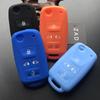 ZAD Capa de Silicone para Chave de Carro Para Volkswagen para VW Sharan Multivan T5 MVP 4 Botões Controle Remoto Acessórios Automotivos Suporte de Carcaça