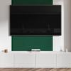 Decorative Vinyl Wall Tiles With Print Dark Green Color 6X60X30 Cm
