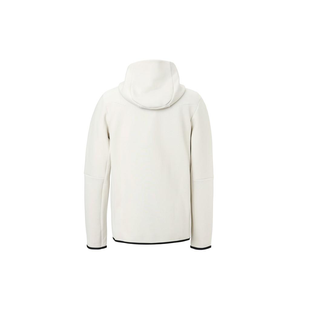 Nike Full Zip Logo Print Hooded Jacket Men Outerwear White CU4490-072